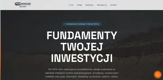 ProHouse Jęczeń — installations and earthworks
